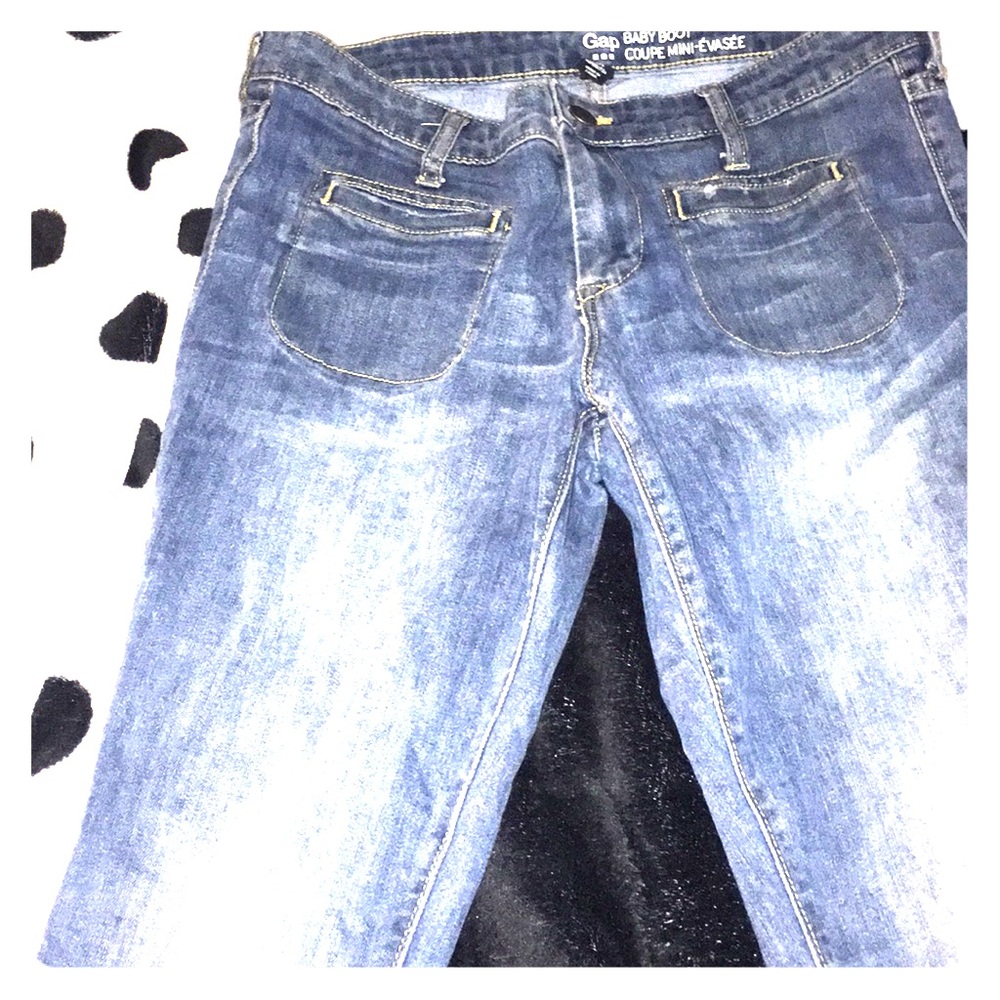Size 8/29 Baby Boot Gap Jeans